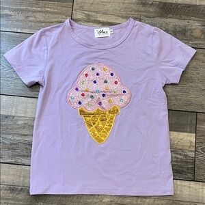 Lola + The Boys Kids Ice Cream Gems T-Shirt